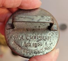2 Pony Express Bridle Rosettes H.A. Chapman Vintage image 4