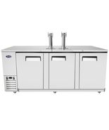 90&quot; Direct Draw Stainless Door 4 Keg Draft Beer Kegerator Cooler Free Li... - $4,575.61 CAD