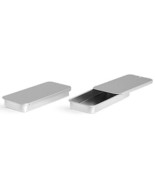 Perfume Studio Empty Slide Top Tin Containers for Lip Balm, Crafts, Stor... - $14.92 CAD