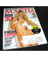 MAXIM Magazine 154 Oct 2010 Anna Kournakova in 3D Glasses Included Snipe... - €11,11 EUR