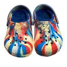 CROCS Classic Lined Tie Dye Clog Sandal Shoes Toddler Size C8 Primary Co... - £14.15 GBP