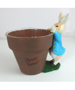 Vintage 2000 Teleflora Beatrix Potter Peter Rabbit Flower Pot Planter - €20,81 EUR
