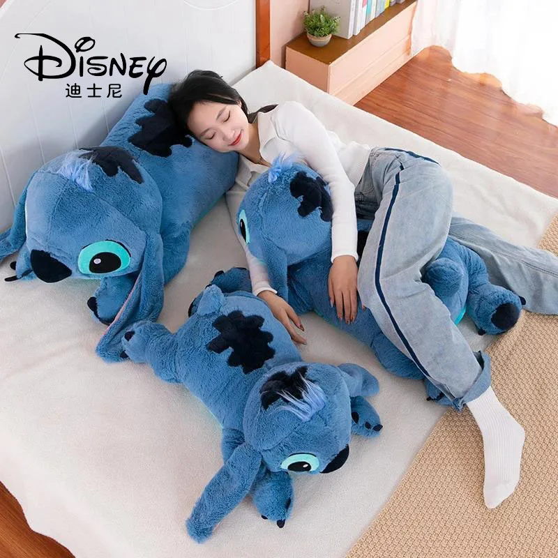2024 Disney Anime Lilo &amp; Stitch Cartoon Stitch Large Size Plush Toy Girl Sofa - £20.98 GBP+