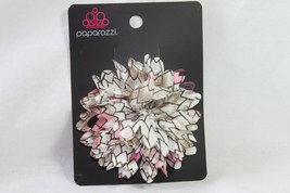 Paparazzi Hair Clip (new) VANGUARD GARDENS - PINK HAIR CLIP - £6.75 GBP
