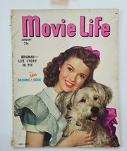 VTG Movie Life Magazine January 1950 Shirley Temple, Bergman Life Story No Label - £11.21 GBP