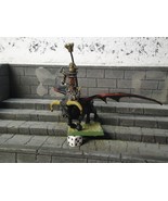 chaos dwarf lord/hero/general on great taurus metal warhammer fantasy painted - $3,012.91 MXN