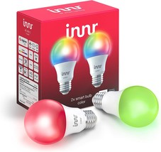 Innr Zigbee Smart Bulb A19 Color, Works with Philips Hue, SmartThings, Alexa &amp; - £43.95 GBP