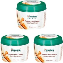 3 X Himalaya Protein Hair Cream 100ml With Chickpea Amla Free Ship - £23.11 GBP
