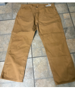 Dickies Brown Canvas Carpenter Cargo Work Pants Mens 42 x 32 NEW - $27.08 CAD