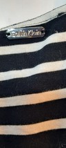 Calvin Klein Black &amp; White Striped Sleeveless Dress - $11.88