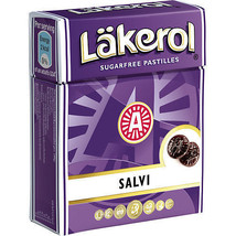 Läkerol ( Lakerol ) Salvi Sugar Free 25g ( 0.85 oz ) Made in Sweden - $14.84+