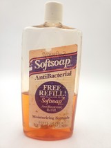 Vintage SOFTSOAP Antibacterial Moisturizing Hand Soap Refill 40% Full Pa... - $14.95