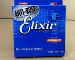 Elixir Nanoweb Electric Guitar Strings Light 10-46 New - $13.98