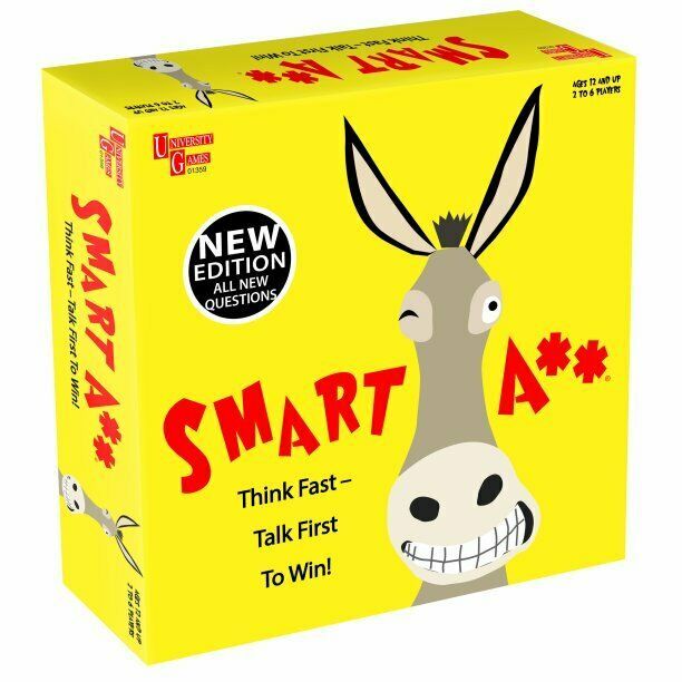 Smart Ass The Board Game by University Games The Ultimate Trivia Game 2017 - $26.72