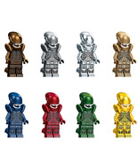 8Pcs Planet Alien Horrible Monster Mini Block Figures Alien Romulus Mini... - $492.96 MXN