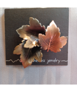 Maple Leaf Brooch Fall Jewelry Shiny Lovely Piece - €6,04 EUR