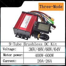 Electric Bike Kit 48v 600w Controller 36v 350w Scooter LCD display Sine ... - $59.65