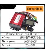 Electric Bike Kit 48v 600w Controller 36v 350w Scooter LCD display Sine ... - €51,57 EUR