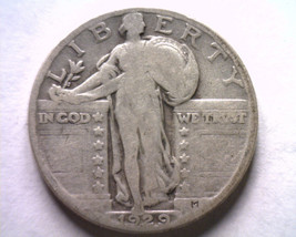 1929 Standing Liberty Quarter Very Good Vg Nice Original Coin Bobs Coins - £10.22 GBP