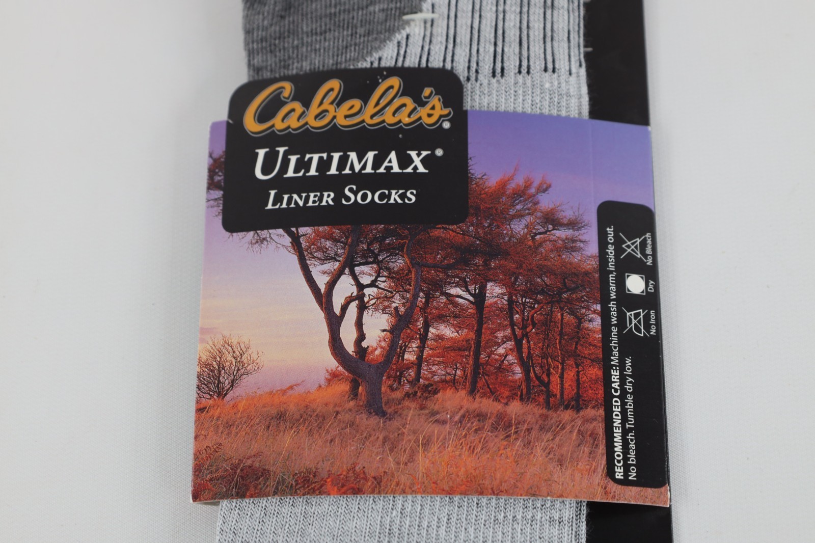 Deadstock Vintage 90s Y2K Cabelas Ultimax Liner Boot Socks Adult Large 9-12 USA Item image 3