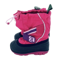 Kamik Snow Master Snowshell Pink Girls Kids Snow Winter Boots SZ 7 New SH37 - $49.00