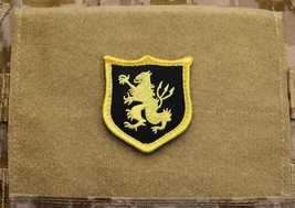 Mini DEVGRU Gold Squadron Lion Patch NSWDG SEAL Team 6 Zero Dark Thirty - $8.75