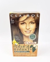 NEW Clairol Natural Instincts Hair Color Creme 21 Medium Brown - £36.75 GBP