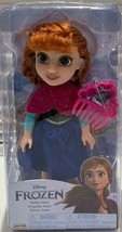 Disney Frozen Petite Anna Fashion Doll with Comb 6&quot; Girls Kids Toy NEW - £10.99 GBP