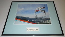 Chloe Kim Signed Framed 16x20 Photo Display JSA - £116.95 GBP