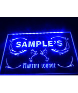 Customized Personal Name Martini Lounge Cocktails Led Neon Sign Home Dec... - £21.57 GBP+