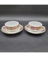 2 Antique 1920-1933 Stanowitz Striegau ST. P.M. Germany Coffee Tea Cup &amp;... - $27.12 CAD