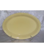 Fiesta Serving Platter Light Yellow 13.5 x 9.5 HLC Fiestaware GUC - $13.64 CAD