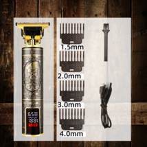 Professional Electric Shaver for Men Beard Trimmer for Men (Heavy Metal ... - $22.52