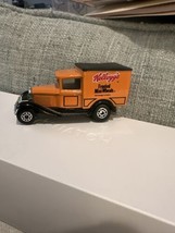 1979 Matchbox Model A Ford Orange diecast toy car Kellogg&#39;s Frosted Mini... - $9.00