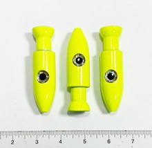 Bullet Lead Sea Witch Lure Heads Chartreuse 270 gram Package of 3 for Fi... - $31.95