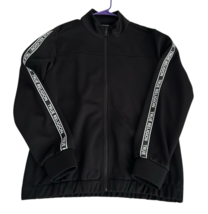 True Religion Jacket Mens Medium Logo Trim Track Full Zip Sleeve Runner - $61.72