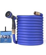 Expandable Garden Water Hose 100 Ft Nozzle Leak Proof Lightweight Retrac... - $116.18 CAD