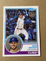 2018 Topps Update Kris Bryant 1983 Topps 35th Chicago Cubs #83-44 - £2.31 GBP