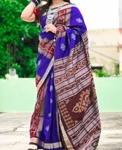 sambalpui mix silk saree Sambapui wedding Sarees gift for her.india trad... - $250.00