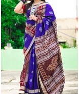 sambalpui mix silk saree Sambapui wedding Sarees gift for her.india traditional  - $250.00