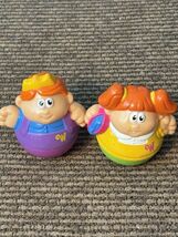 Playskool Weebles Wobbly Castle Girl And Prince Figures 2004 - $157.03 MXN