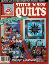 Stitch &#39;n Sew Quilts Vol. 10 July / Aug. 1990, No. 4 Southwest, Wedding Ring - $14.00