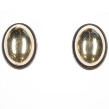 Retired James Avery 14k/sterling dome earrings - £153.86 GBP