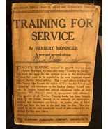 1916 TRAINING FOR SERVICE BY HERBERT MONINGER SUNDAY SCHOOL LESSONS STUDIES - $4.94