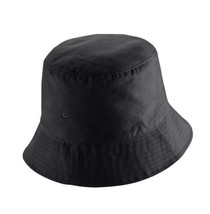 Nike NCAA North Carolina UNC Football Black Bucket Hat Size M/L New - £26.75 GBP