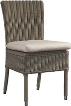 Dining Chair Padmas Plantation Boca Powder-Coated Gray Aluminum All-Weather - £1,262.18 GBP