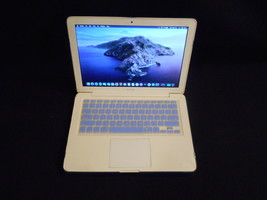Macbook Unibody With Blue Protectice Case - $75.00