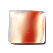 12.89 Carats TCW 100% Natural Beautiful Botswana Agate Square Cabochon Gem By DV - £10.17 GBP