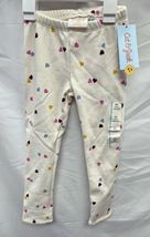 Toddler Girls' 4T Heart Cozy Lined Leggings - Cat & Jack image 2