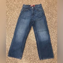 Levi’s 569 loose straight jeans boys size 10 regular size w25 l25 blue jeans - $9.41